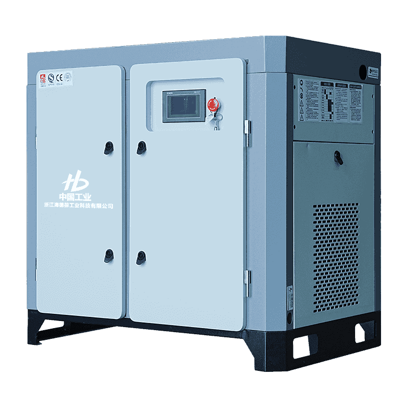 20HP Mikro yağlı çift vidalı tek kademeli kompresör