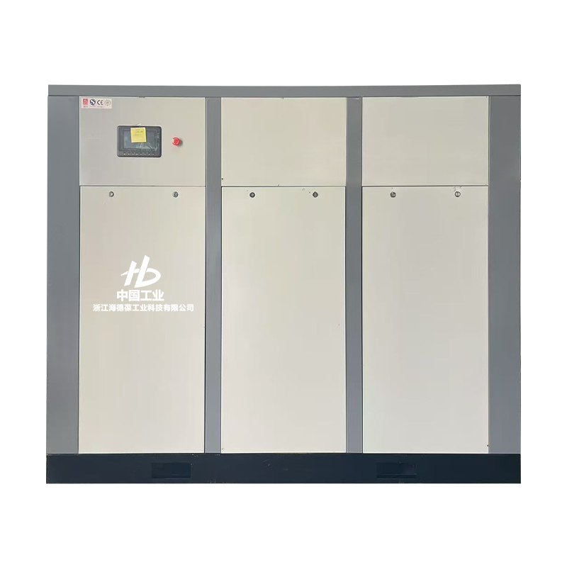 120HP Mikro yağlı çift vidalı iki kademeli kompresör